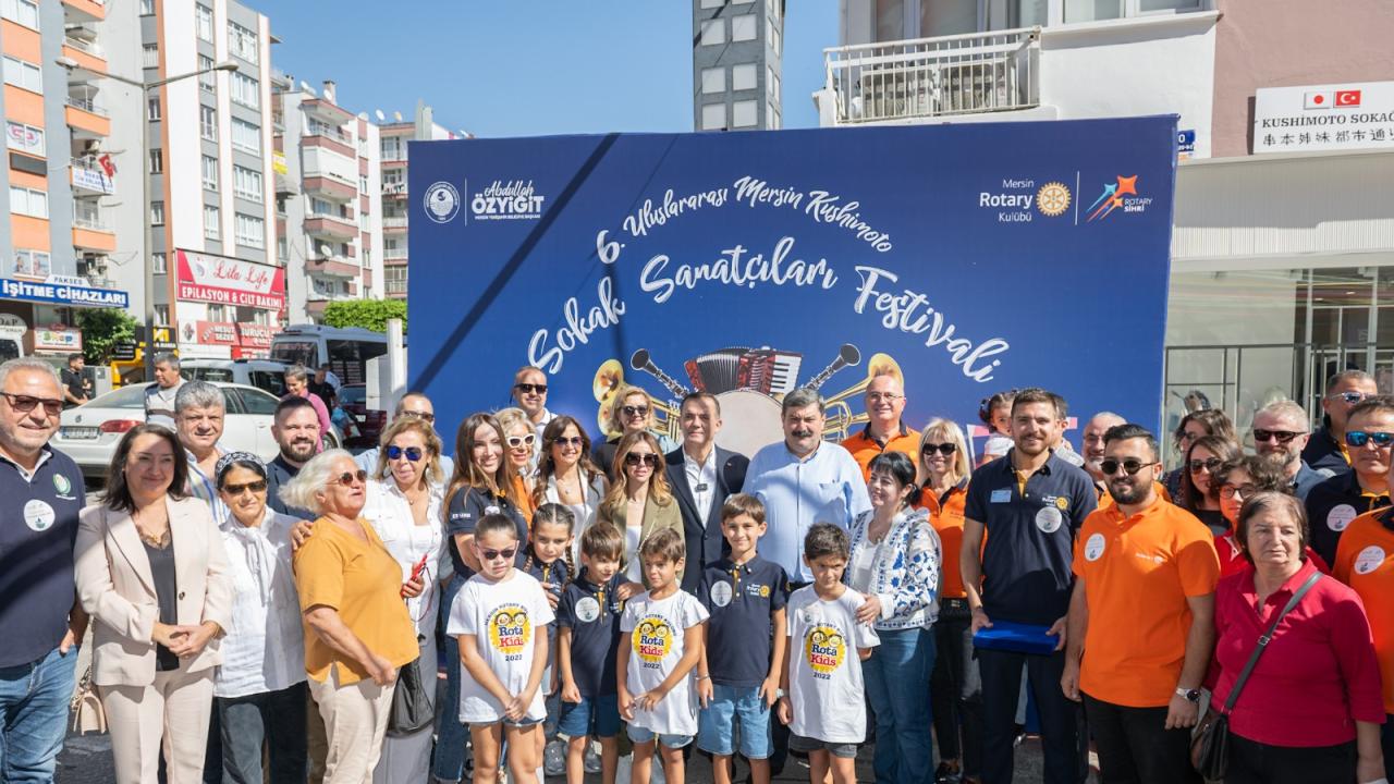 Mersinliler Kushimoto Sokak Sanatçıları Festivali’ne akın etti