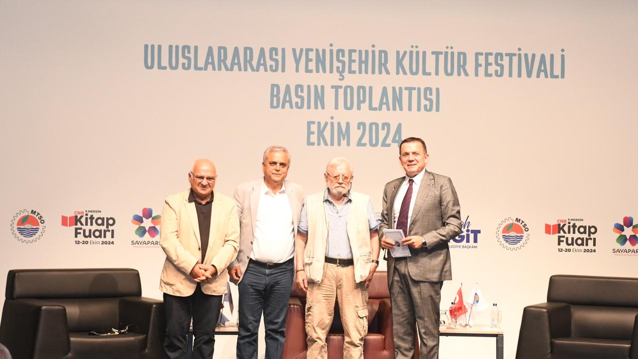  Uluslararası Yenişehir Kültür Festivali ve 9. CNR Kitap Fuarı yarın başlıyor