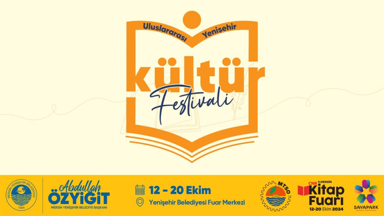 Uluslararası Yenişehir Kültür Festivali ve Kitap Fuarı için geri sayım başladı 