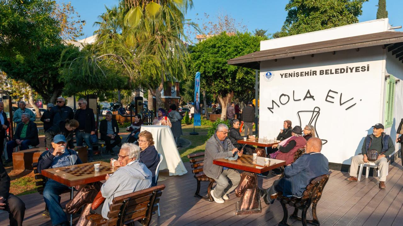 Yenişehir Belediyesi Mola Evi açıldı, sırada Kent Lokantası var