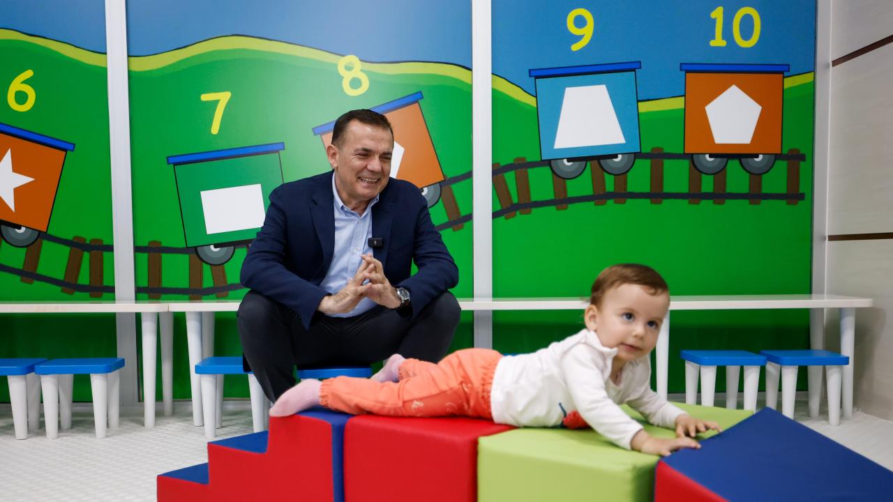 Yenişehir Belediyesi Bebek Gelişim Merkezi açıldı