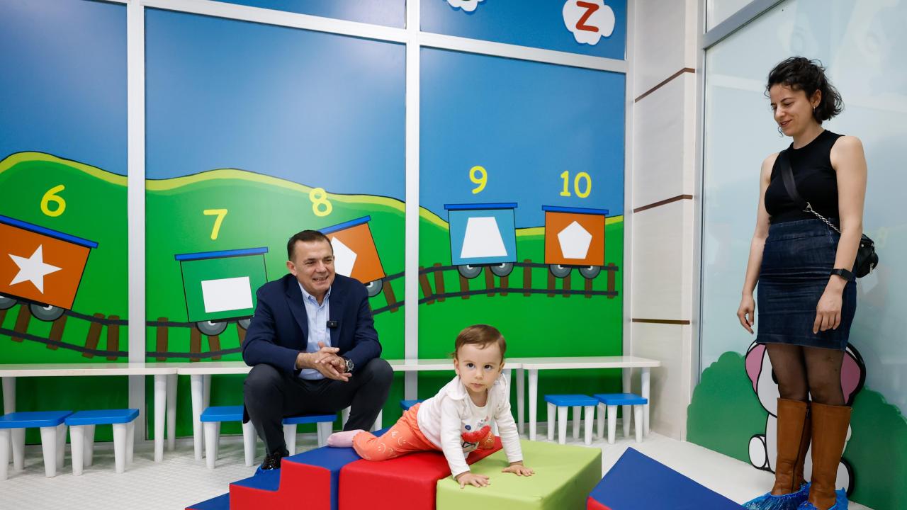 Yenişehir Belediyesi Bebek Gelişim Merkezi açıldı