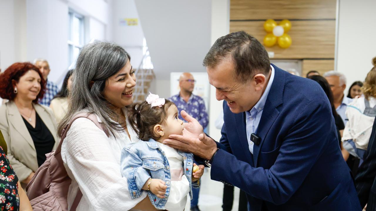 Yenişehir Belediyesi Bebek Gelişim Merkezi açıldı
