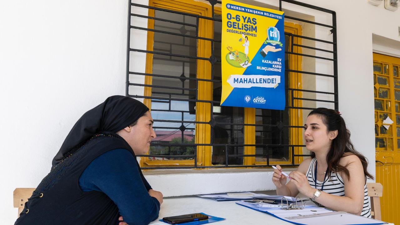 Yenişehir Belediyesi gelişim değerlendirme taramalarını mahallelerde de yapıyor