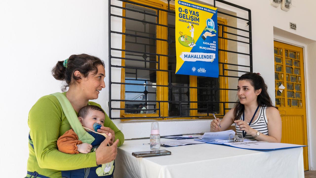 Yenişehir Belediyesi gelişim değerlendirme taramalarını mahallelerde de yapıyor
