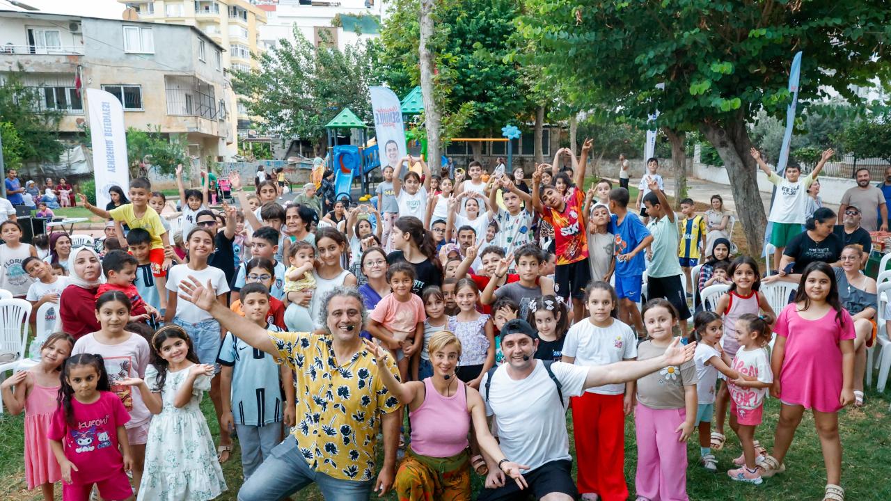 Yenişehir Belediyesi 14 mahallede çocuklar için etkinlikler düzenledi