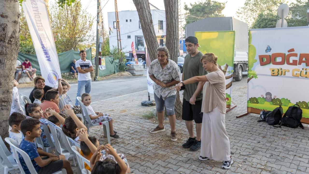 Yenişehir Belediyesi mahallelerde çocuklar için renkli etkinlikler düzenliyor