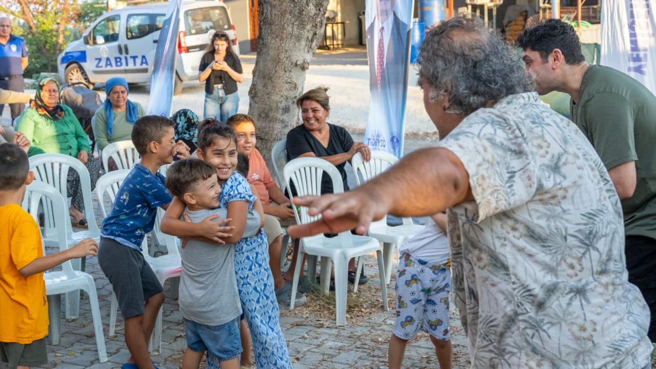 Yenişehir Belediyesi mahallelerde çocuklar için renkli etkinlikler düzenliyor