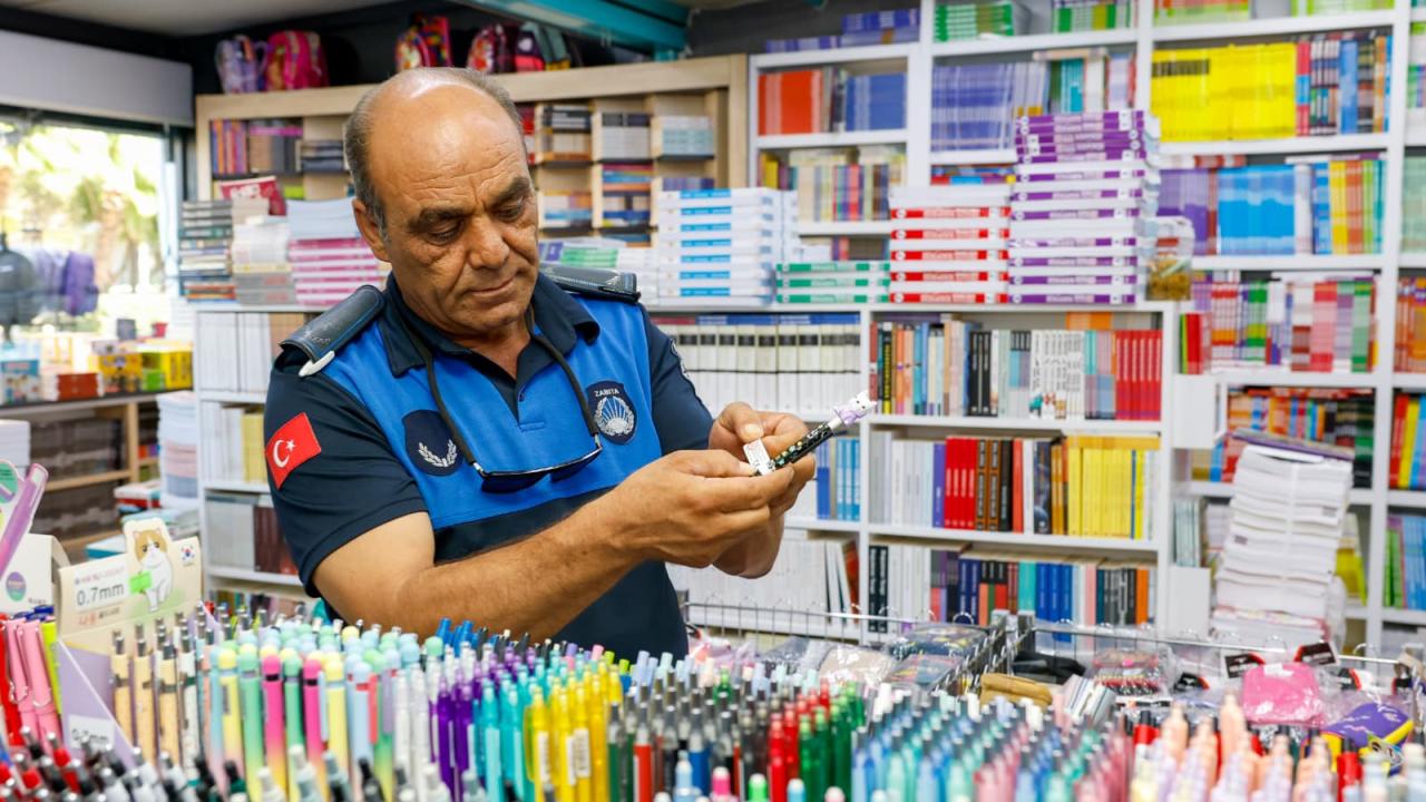 Yenişehir Belediyesinden kırtasiye denetimi