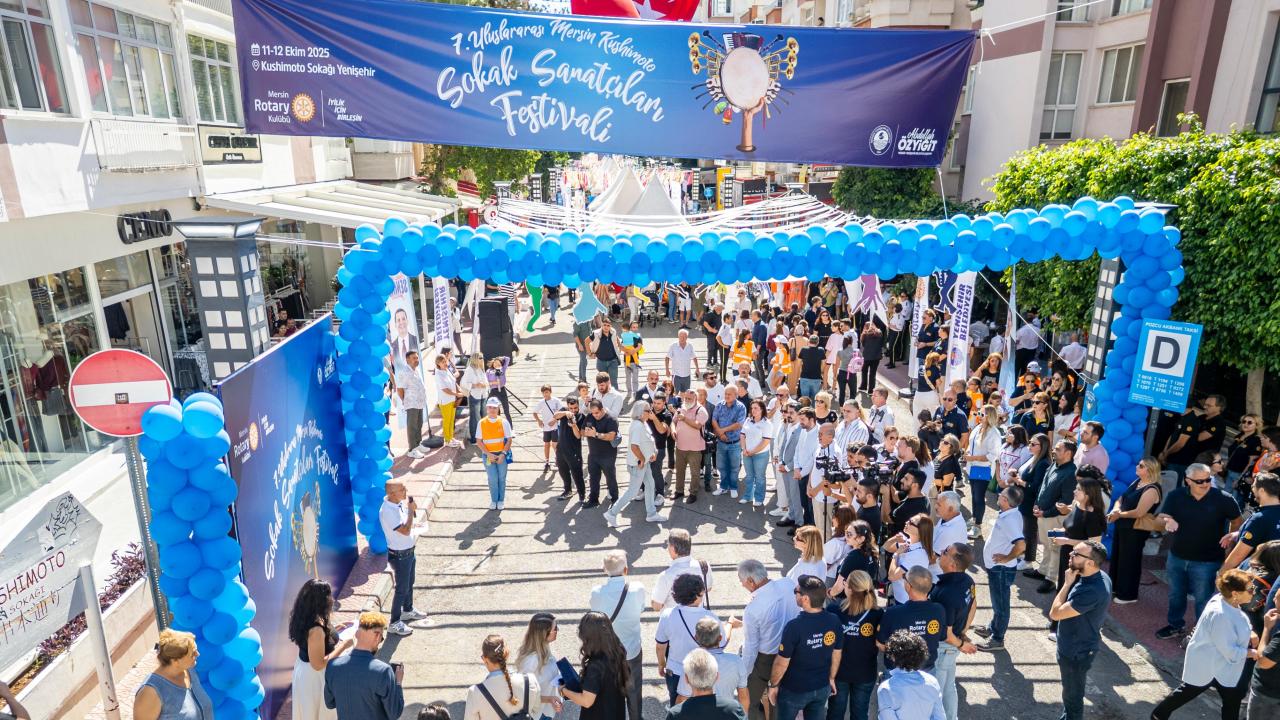 Yenişehir sokak sanatçıları festivaliyle renklendi