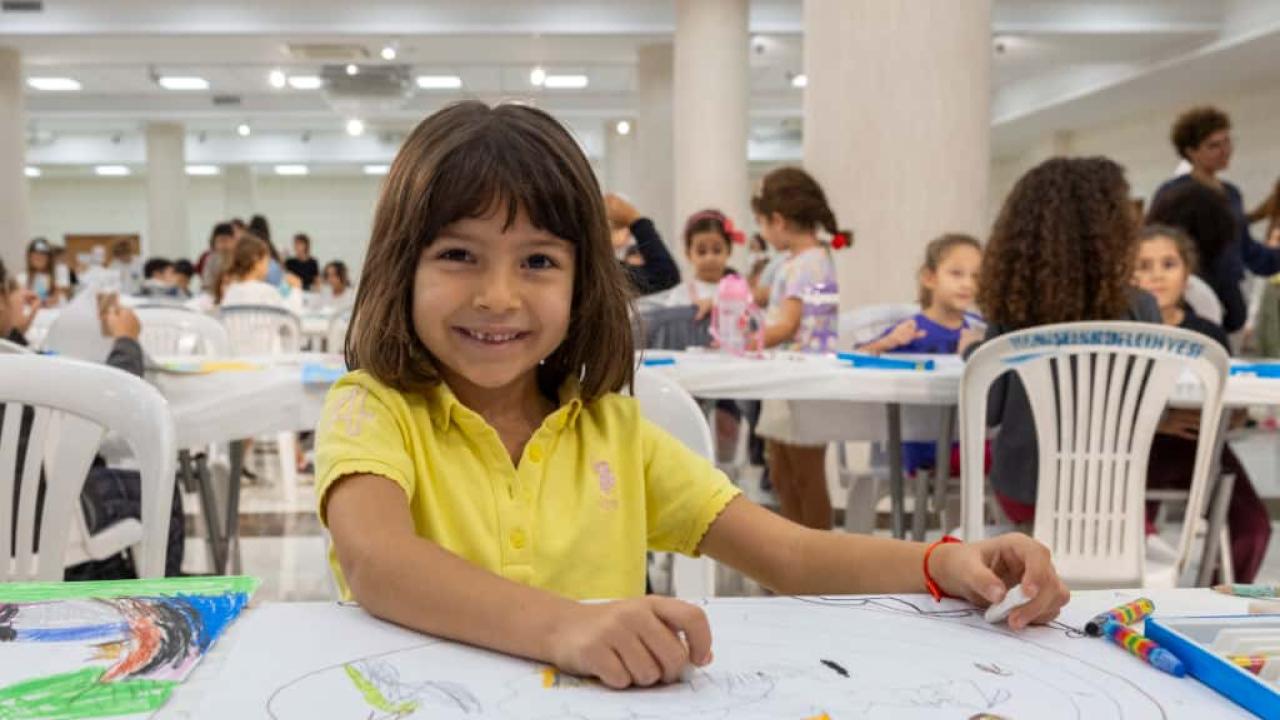 Yenişehir’de minik eller renklerle buluştu