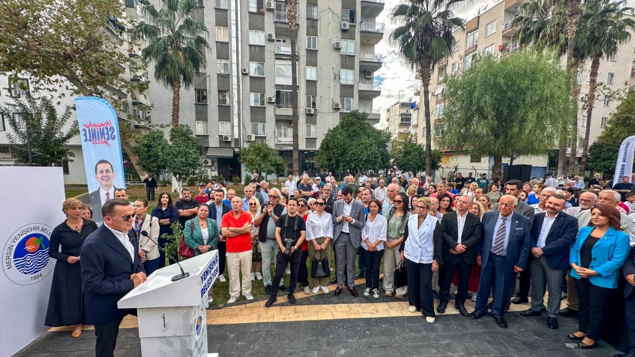 Hüseyin Atılgan’ın ismi Yenişehir’de parka verildi