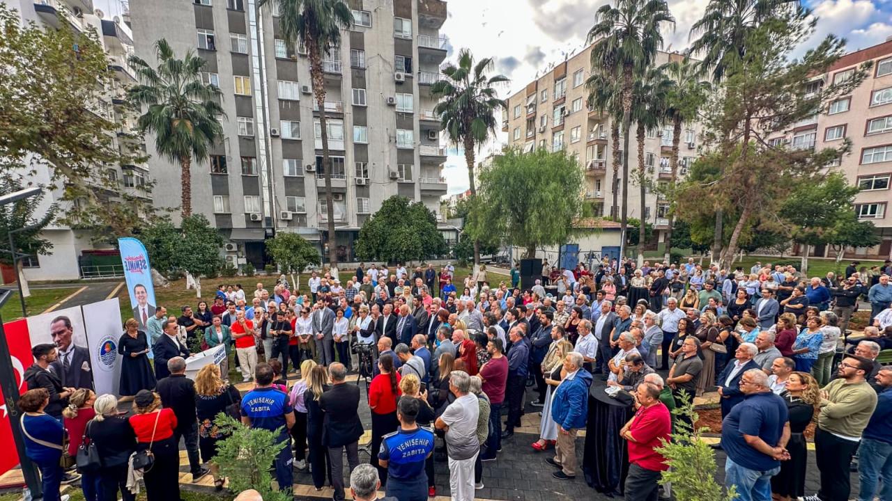 Hüseyin Atılgan’ın ismi Yenişehir’de parka verildi