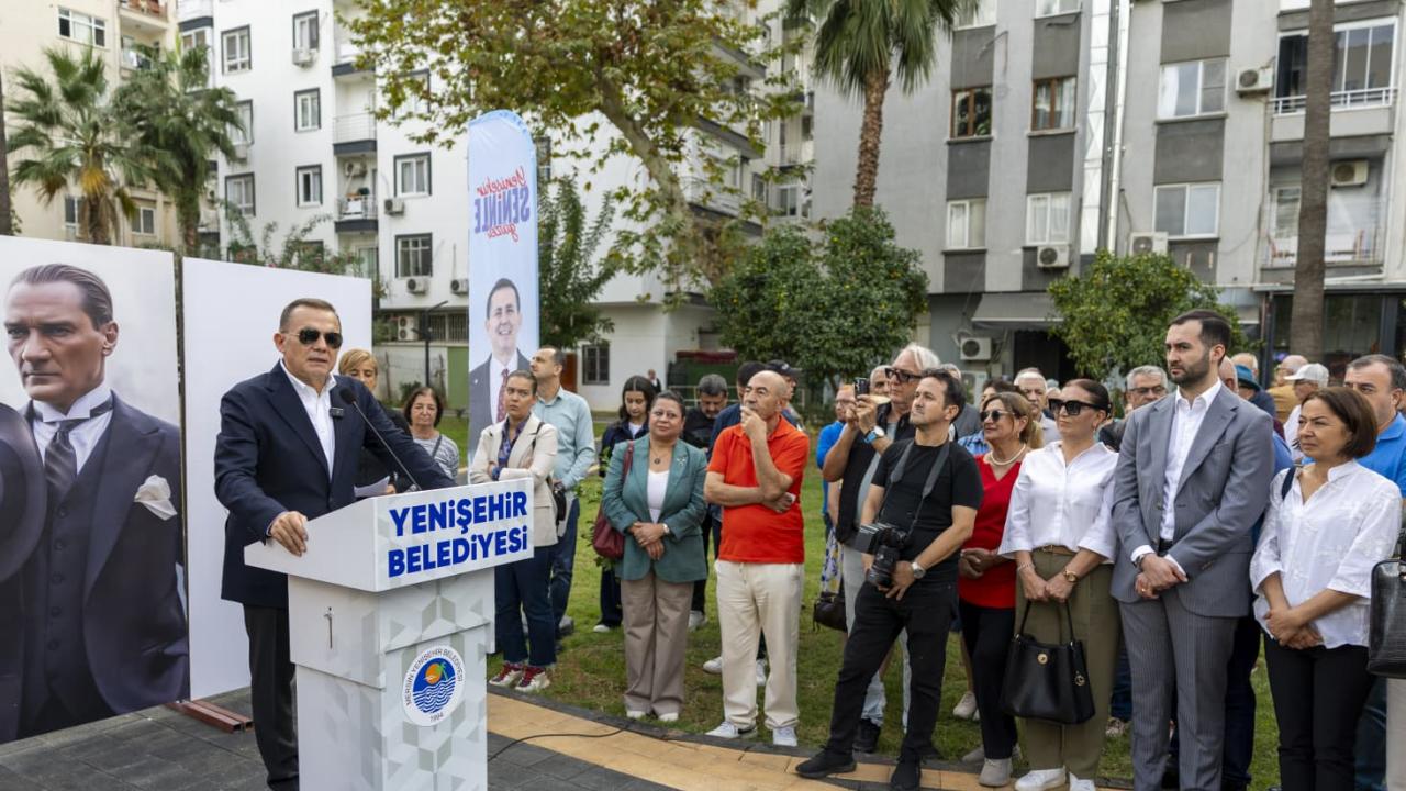 Hüseyin Atılgan’ın ismi Yenişehir’de parka verildi
