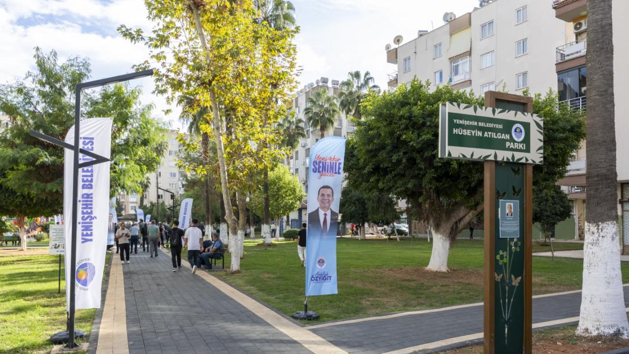 Hüseyin Atılgan’ın ismi Yenişehir’de parka verildi