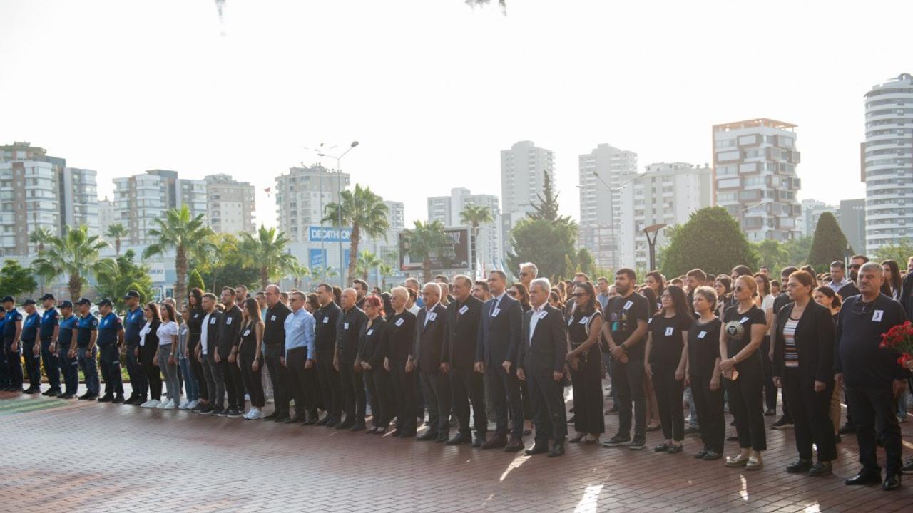 Yenişehir Belediyesi Ata’yı andı