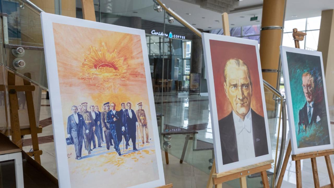 Yenişehir Belediyesinden “Etem Çalışkan ile Atatürk Yolculuğu” Sergisi