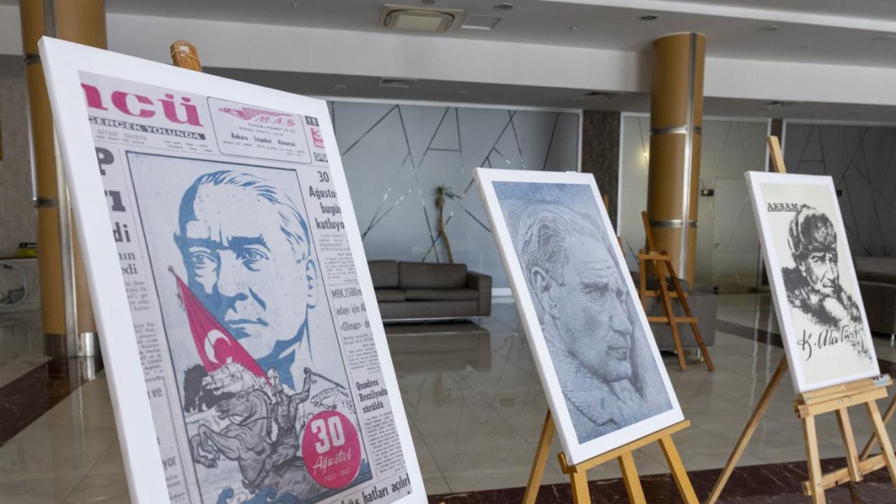 Yenişehir Belediyesinden “Etem Çalışkan ile Atatürk Yolculuğu” Sergisi