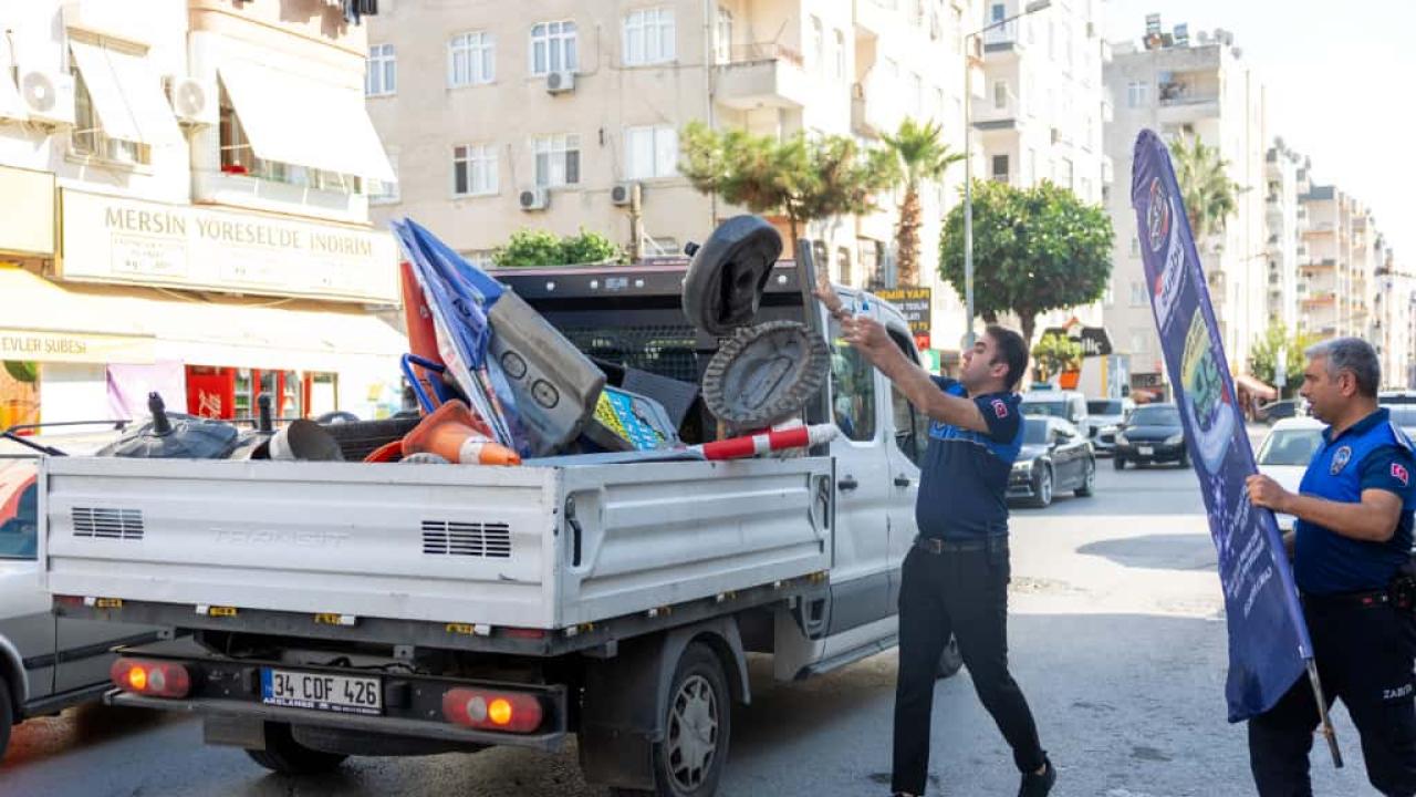 Yenişehir’de kaldırım işgallerine geçit yok