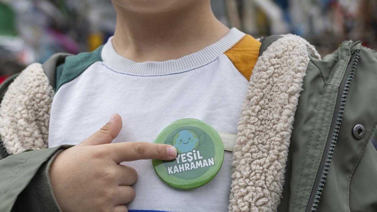 Yenişehir'de Minik Eller Geri Dönüşümü Öğreniyor