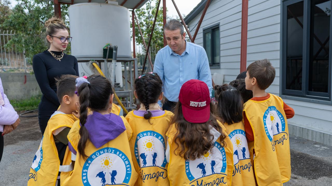 Yenişehir'de Minik Eller Geri Dönüşümü Öğreniyor
