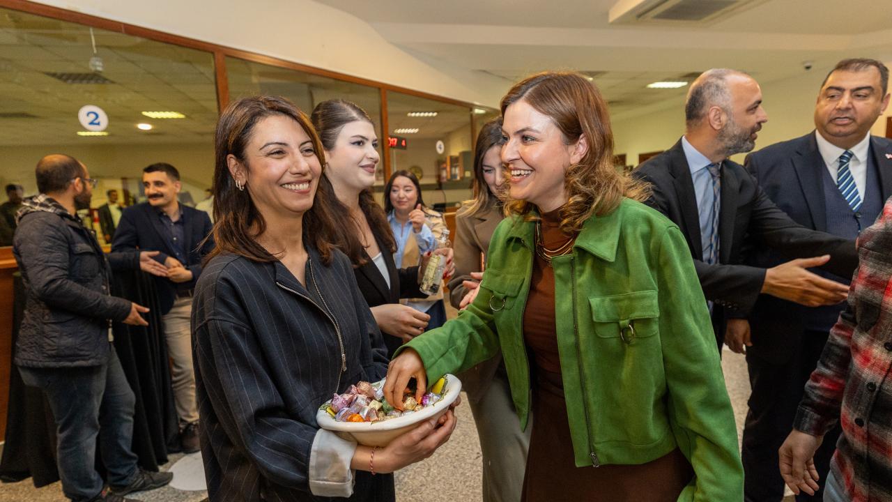 Yenişehir Belediyesi'nde Bayramlaşma heyecanı