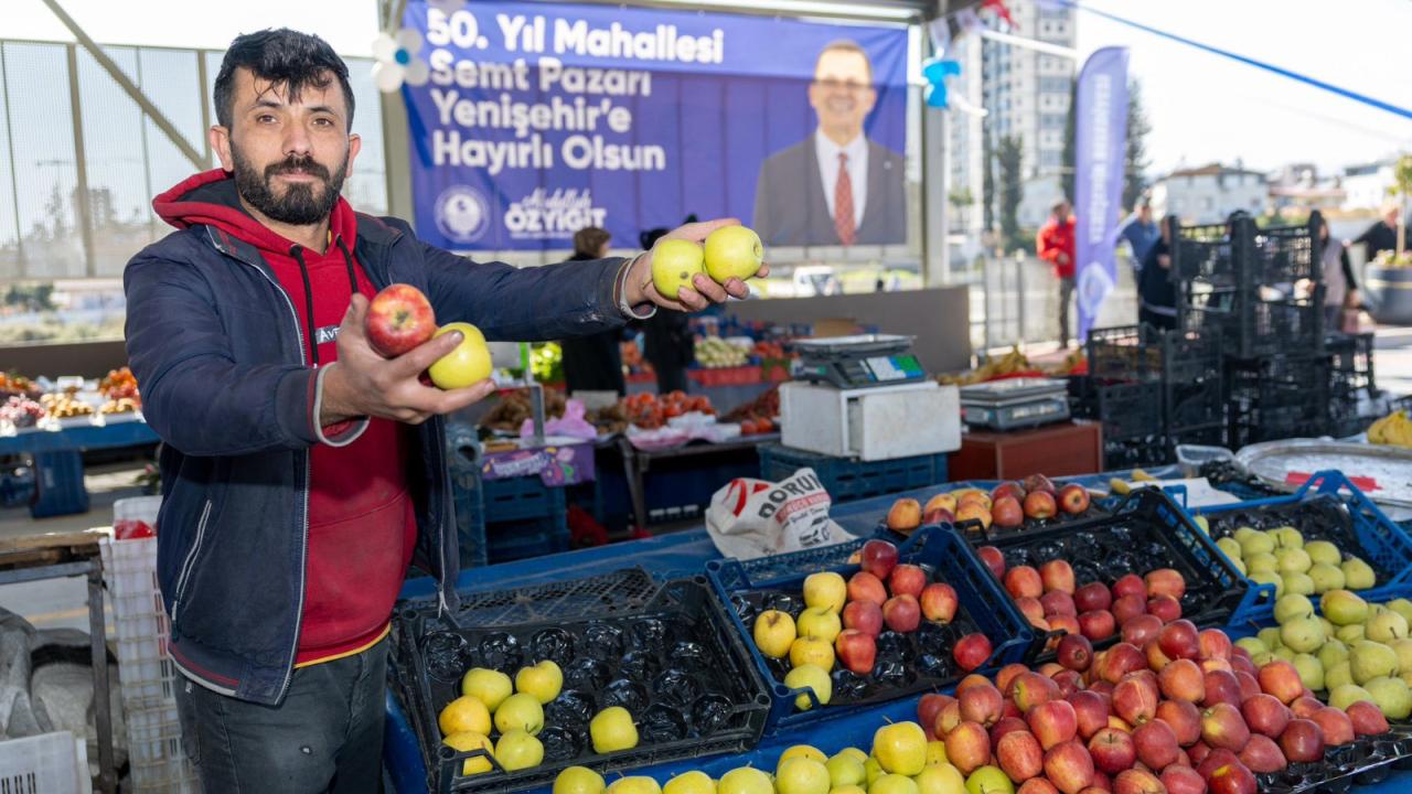 Yenişehir’de ‘Çevreci Pazar’ açıldı