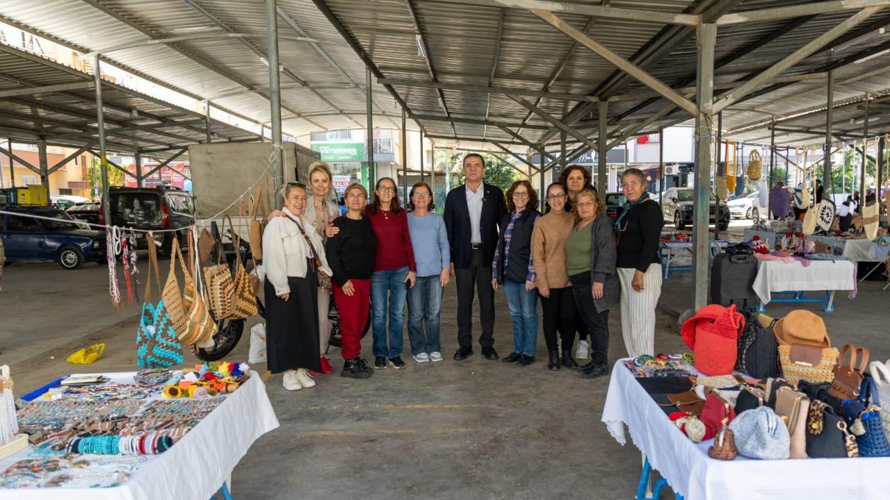 Yenişehir’de aracı yok, alın teri var