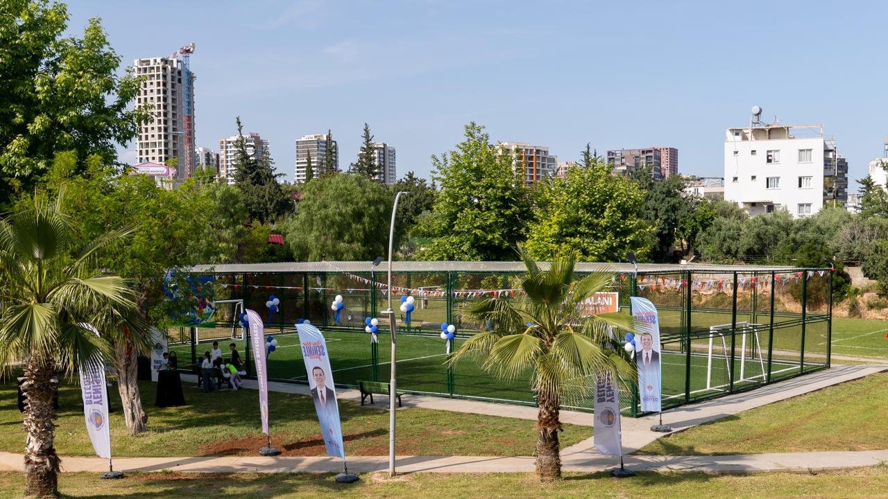 Başkan Özyiğit, ‘Halı Saha’ sözünü tuttu 