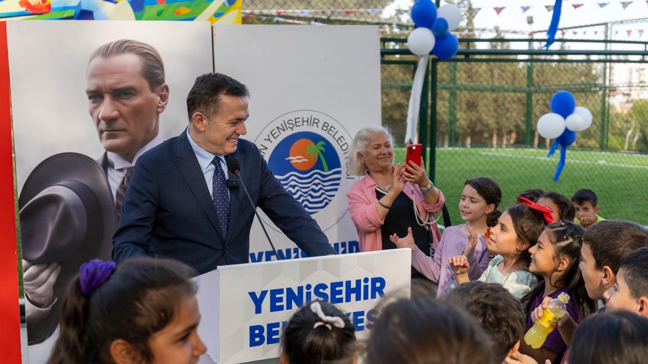 Başkan Özyiğit, ‘Halı Saha’ sözünü tuttu 