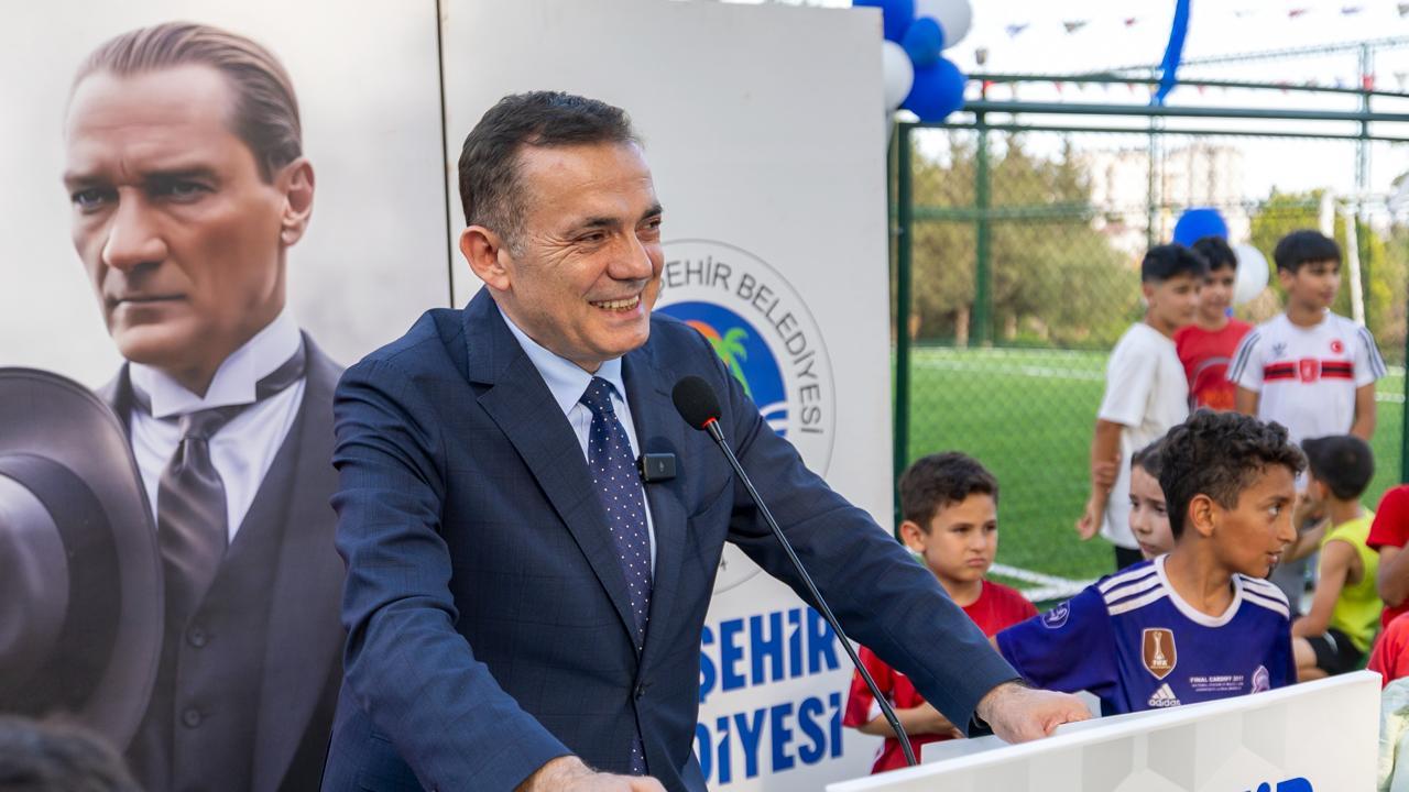 Başkan Özyiğit, ‘Halı Saha’ sözünü tuttu 