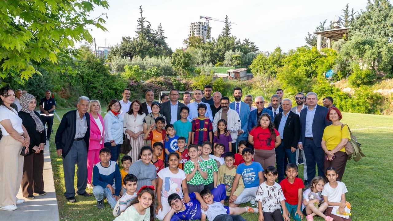 Başkan Özyiğit, ‘Halı Saha’ sözünü tuttu 