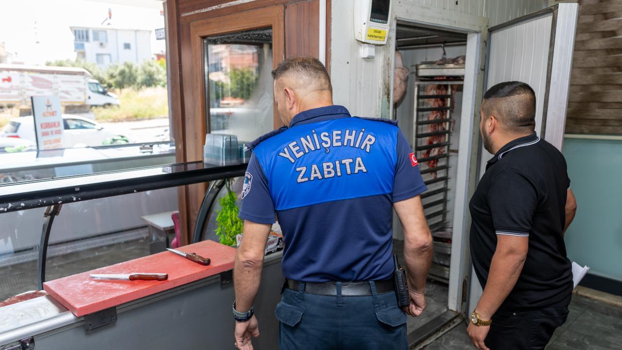 Yenişehir’de Bayram öncesi sıkı denetim