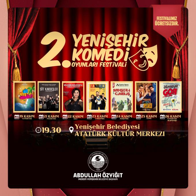 Yenişehir Komedi 2.Oyunları Festivali 