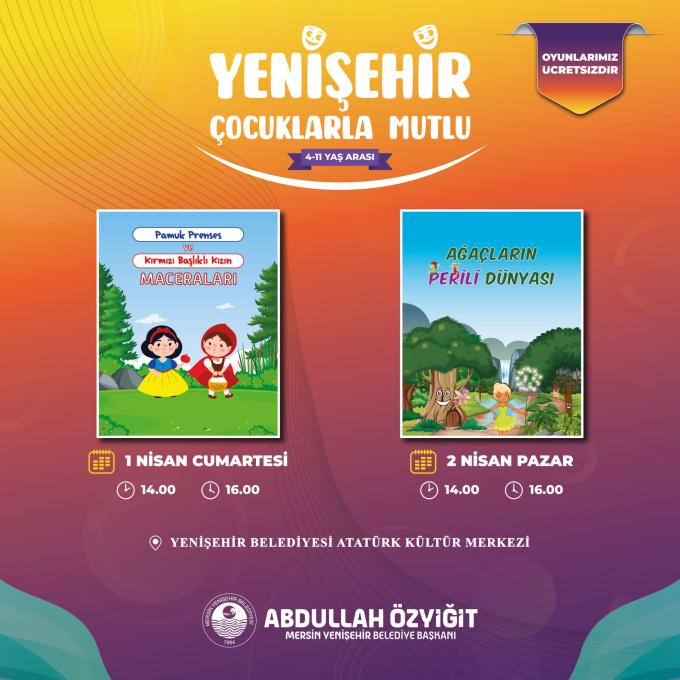 Yenişehir Çocuklarla Mutlu