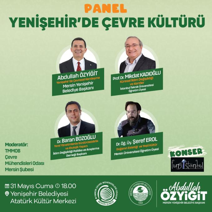 Yenişehir'de Çevre Kültürü Paneli 