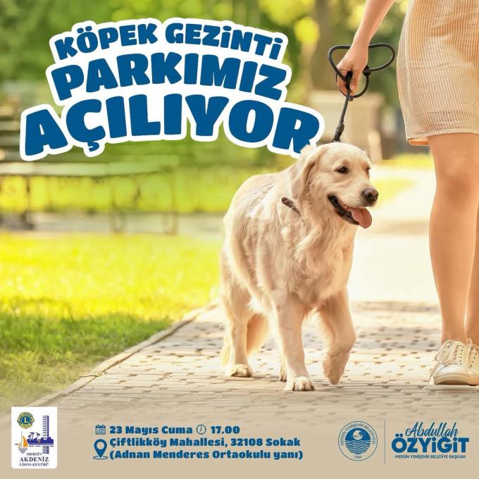 Köpek Gezinti Parkımız Açılıyor