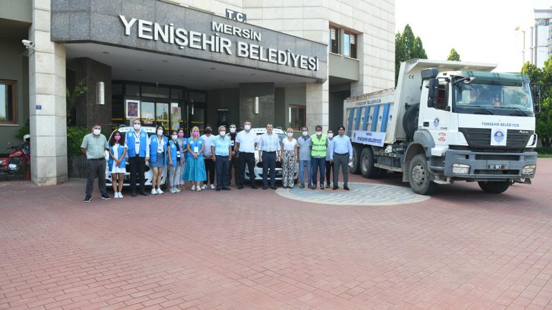 Yenişehir  Belediyesinden Sinop'a yardım eli