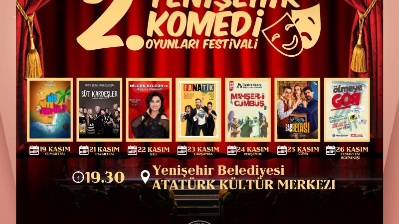 Yenişehir Komedi 2.Oyunları Festivali 