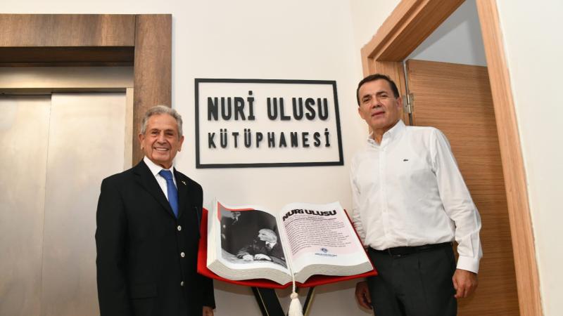 Yenişehir Belediyesi Nuri Ulusu Kütüphanesi hizmete açıldı