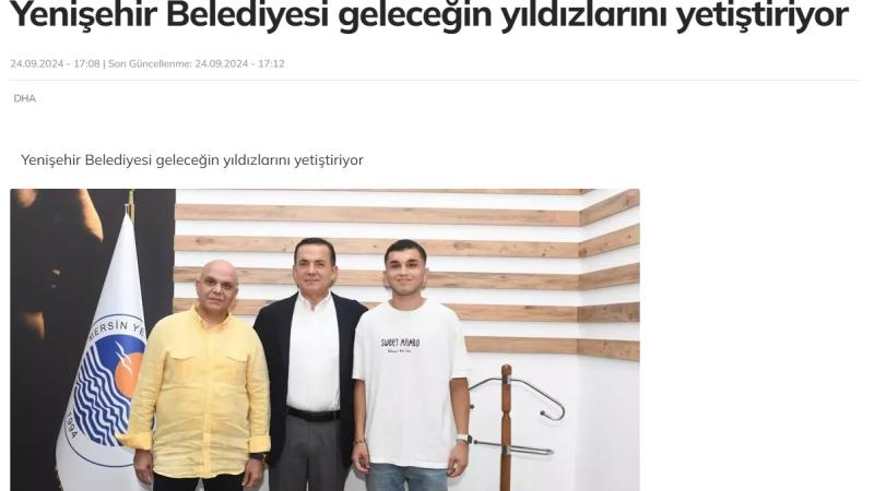 Yenişehir Belediyesi geleceğin yıldızlarını yetiştiriyor