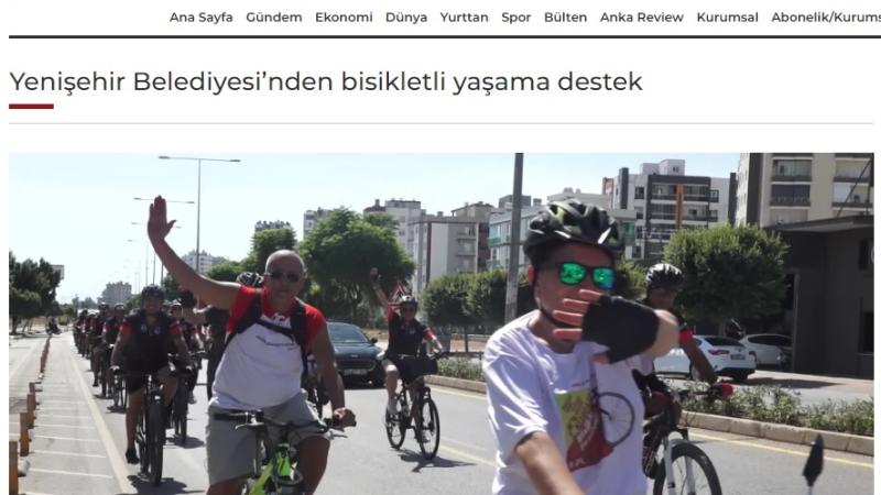 Yenişehir Belediyesinden bisikletli yaşama tam destek 