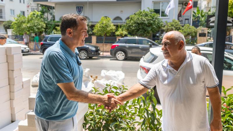 Başkan Özyiğit, Palmiye Mahallesi’nde vatandaşlarla buluştu