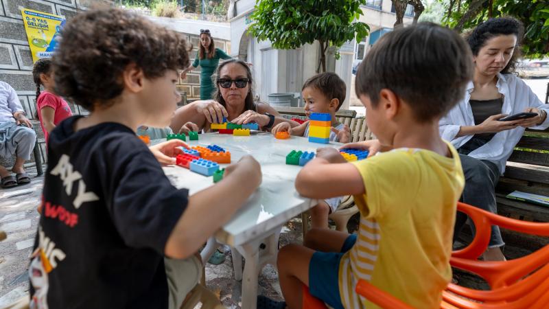 Yenişehir Belediyesi kırsal mahallelerde çocukların gelişim taramalarını yapıyor