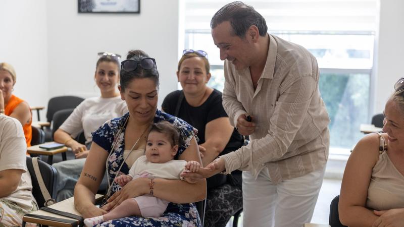 Yenişehir Belediyesinin anne ve çocuk eğitimleri sürüyor