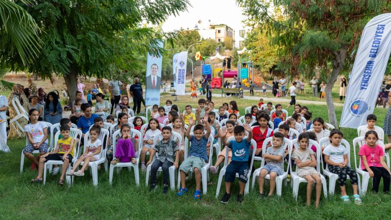 Yenişehir Belediyesi 14 mahallede çocuklar için etkinlikler düzenledi