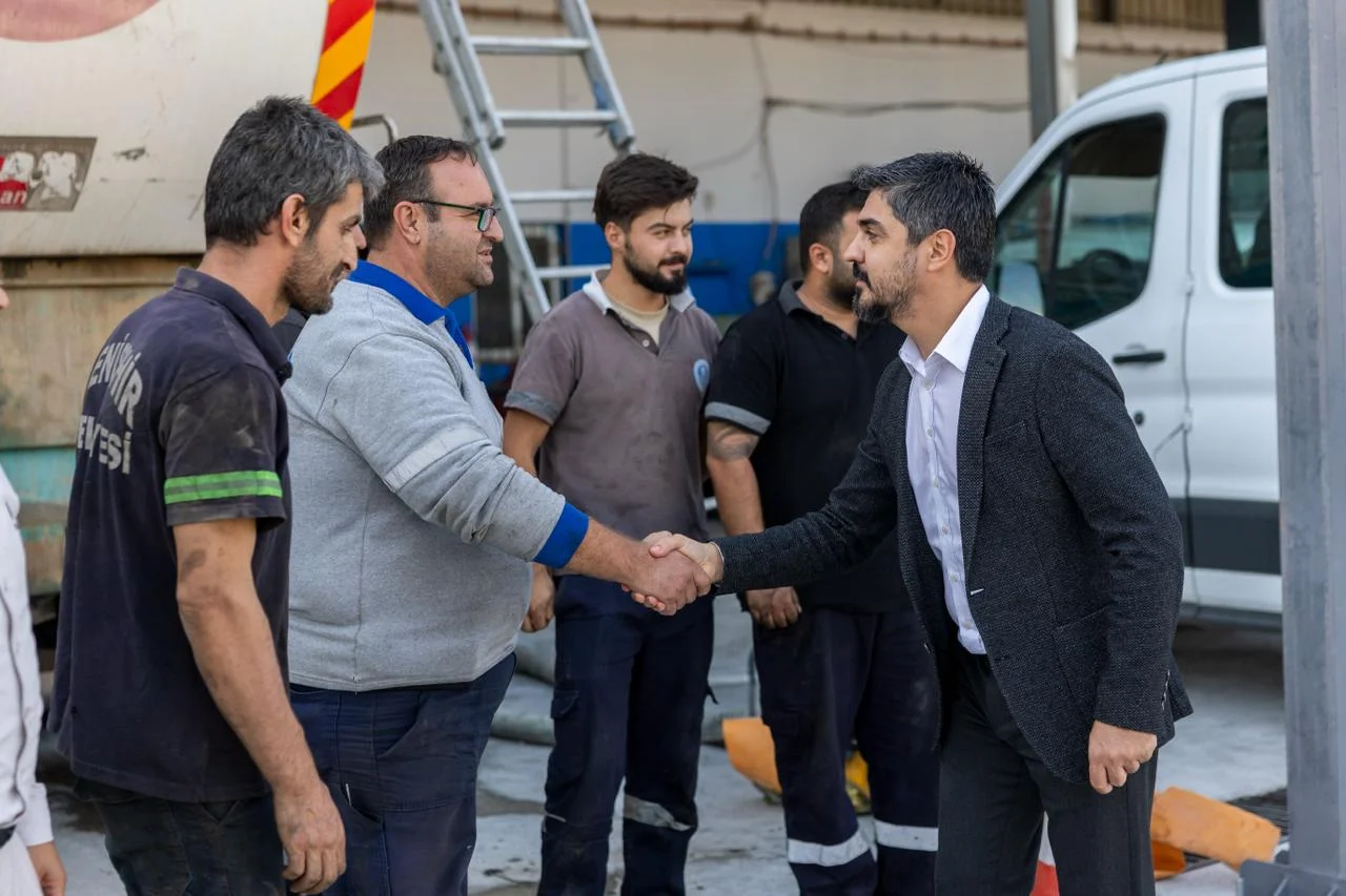 Başkanvekili Dutlu’dan belediye birimlerine ziyaret