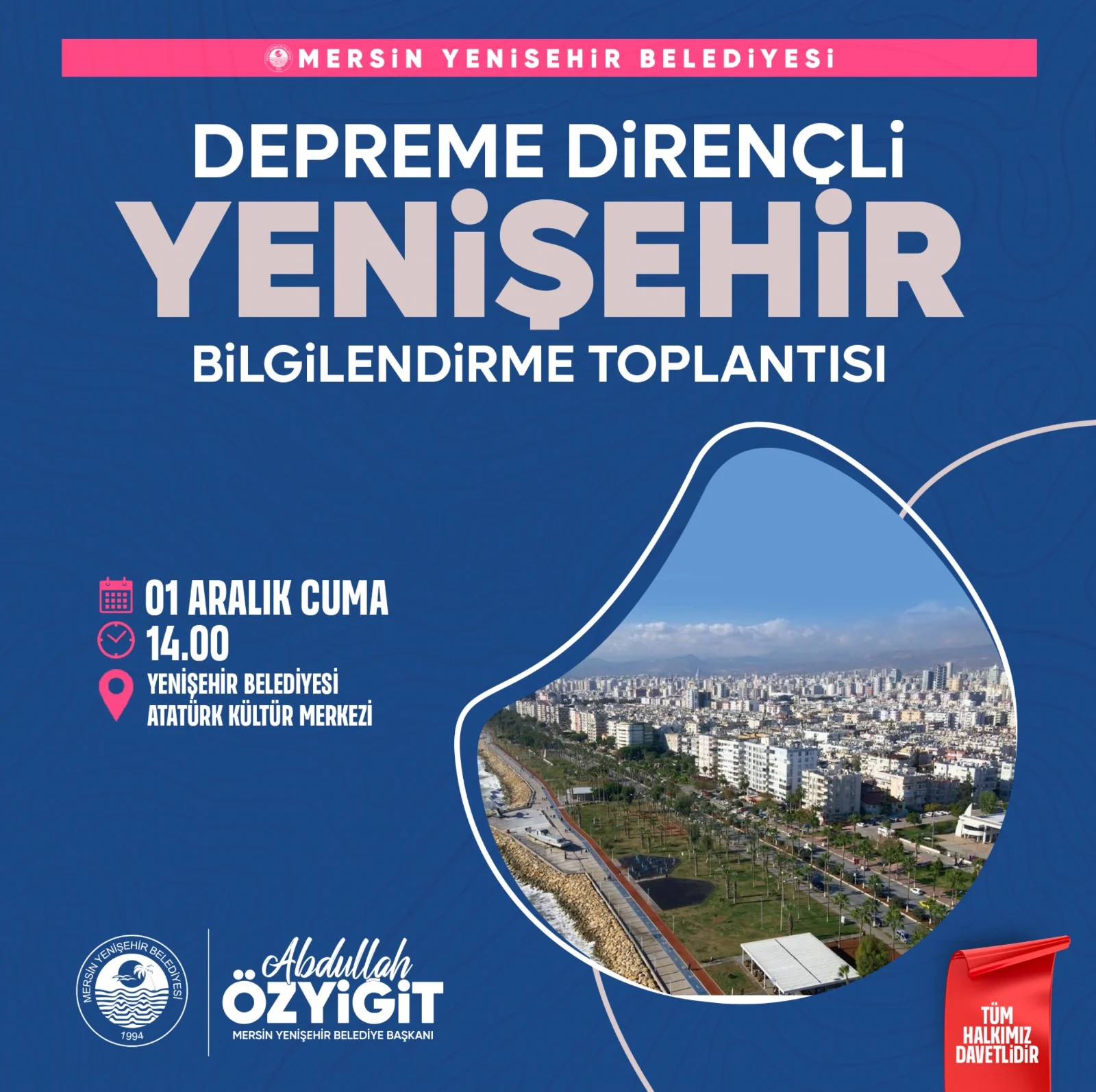Deprem Dirençli Yenişehir Bilgilendirme Toplantısı
