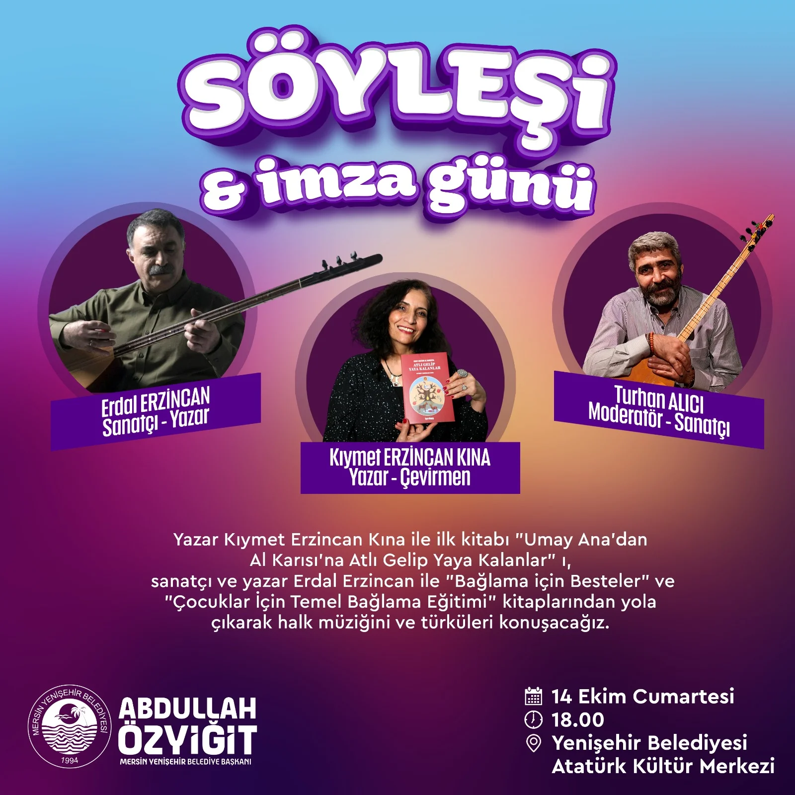Söyleşi ve İmza Günü