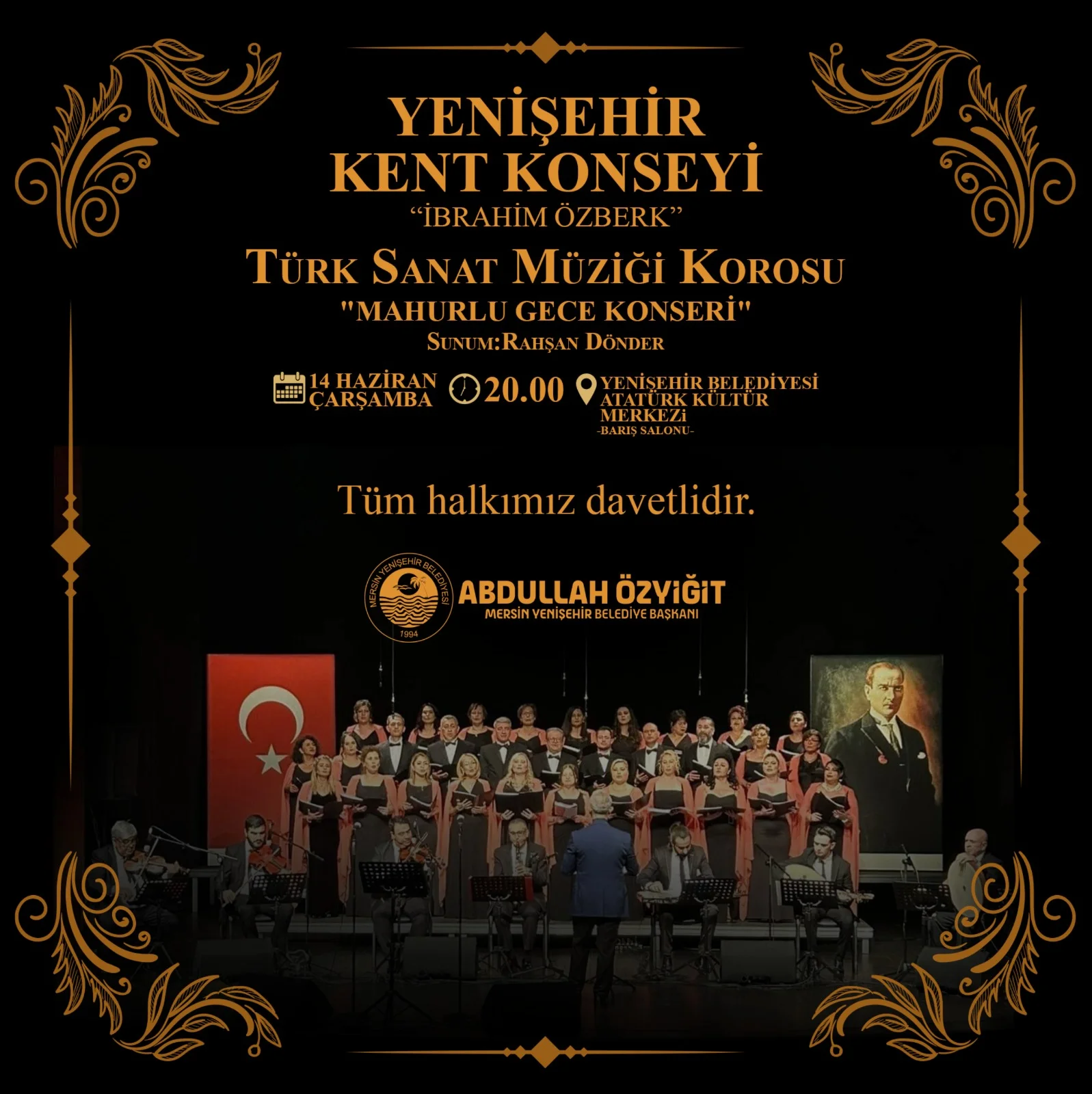 Türk Sanat Müziği Korosu Mahurlu Gece Konseri